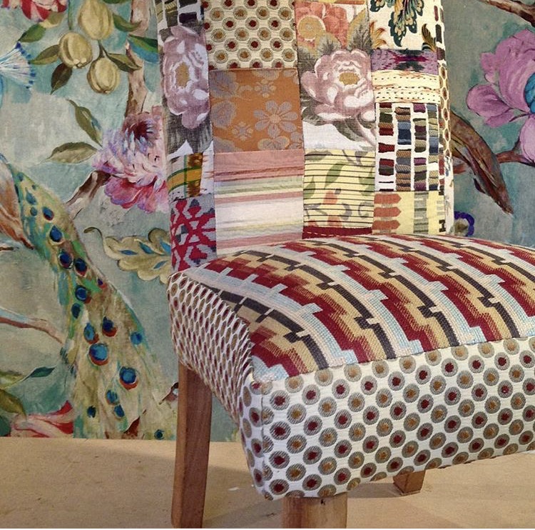 Floral Patchwork Chair