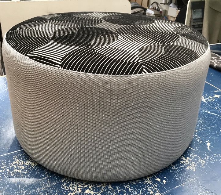 Large Round Ottoman