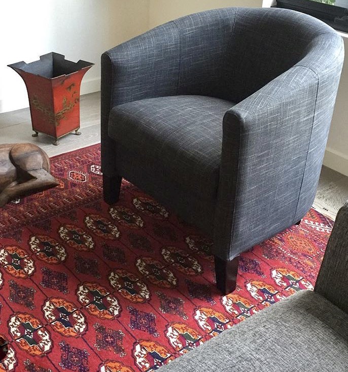 Tub Chair In Mokum Fabric